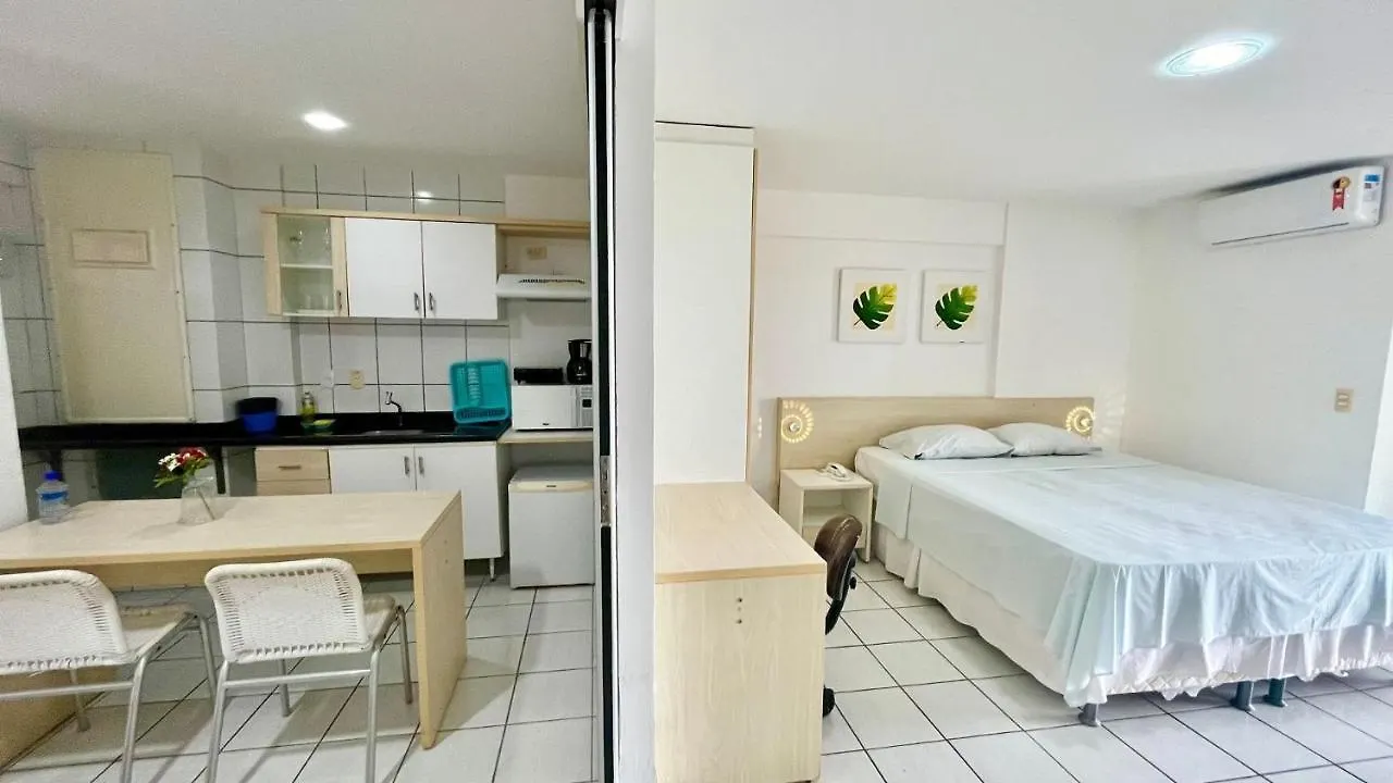Apartamento Paradise 305 Praia Flat - Nbi - Vista X Mar Ponta Negra Natal